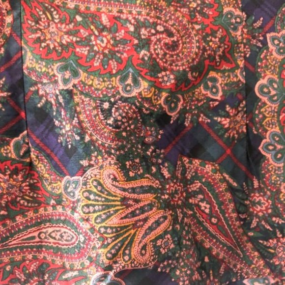 Chaps Ralph Lauren Paisley shirt - Picture 3 of 6